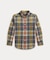 (ボーイズ 2才～7才)チェック コットン マドラス シャツ