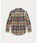 (ボーイズ 2才～7才)チェック コットン マドラス シャツ