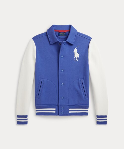 ボーイズ 8才～20才)Big Pony フリース ベースボール ジャケット｜ポロ