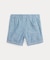 (ベビー)インディゴ コットン シャンブレー ショートパンツ