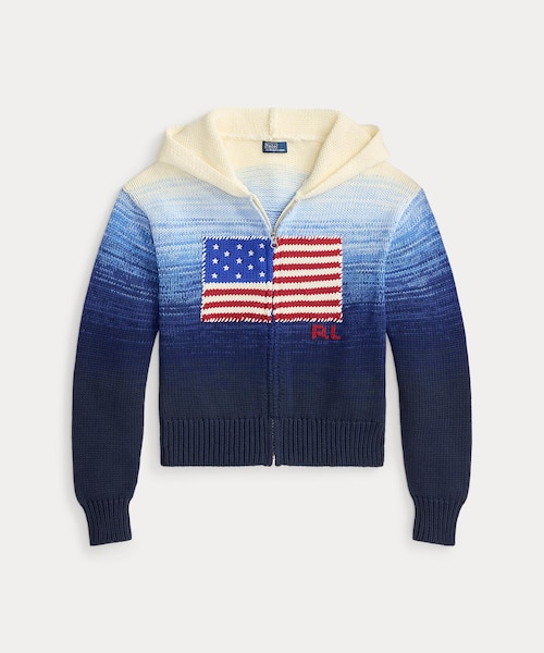 RRL コットンブレンド フルジップ フーディ パーカ ダブルアールエル) RRL コットンブレンド フルジップ フーディ パーカ