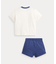 (ベビー)Polo ベア コットン ジャージー Tシャツ & ショートパンツ