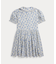 (ガールズ 7才～16才)ブルーベリープリント コットン シャツドレス