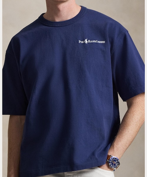 リラックス フィット ロゴ ジャージー Tシャツ｜ポロ ラルフ ローレン