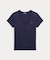 コットン ジャージー Vネック Tシャツ
