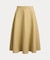 パネルド ヘンプブレンド Aライン スカート