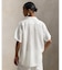 オーバーサイズ フィット リネン ショートスリーブ シャツ