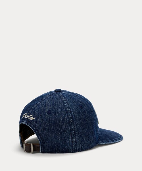 【The Ralph 】ロゴデニム　ボールキャップ The Ralph ロゴ デニム ボール キャップ｜ポロ ラルフ ローレンの通販