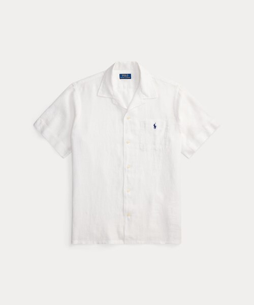 クラシック フィット リネン キャンプ シャツ｜ポロ ラルフ ローレンの