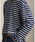 クラシック フィット ストライプド ジャージー Tシャツ