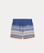 (ボーイズ 2才～7才)ストライプド コットン テリー ショートパンツ