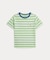 (ボーイズ 2才～7才)ストライプド コットン ジャージー ポケット Tシャツ