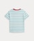 (ボーイズ 2才～7才)ストライプド コットン ジャージー ポケット Tシャツ