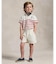 (ボーイズ 2才～7才)Polo ベア ストライプド コットン ポロシャツ