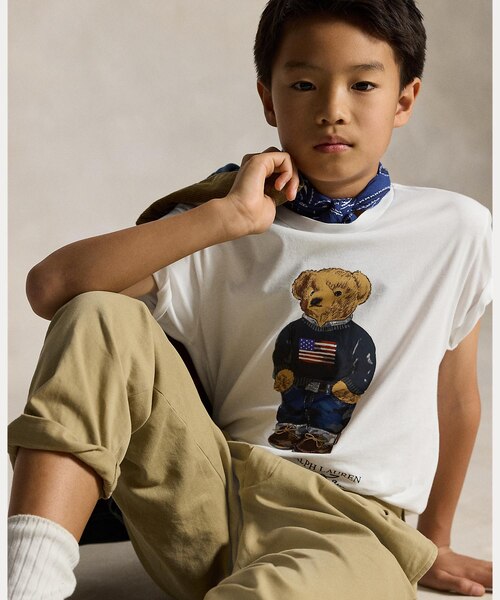 【95㎝】キッズ（男の子）ベア Tシャツ POLO RALPH LAUREN / ポロ ラルフ ローレン （キッズ） Tシャツ（条件