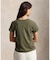クラシック フィット コットン ジャージー クルーネック Tシャツ
