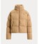 ケーブル ウールカシミヤ パッファー ジャケット