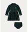 (ベビー)チェック コットン メッシュ シャツドレス & ブルマー