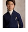 (ボーイズ 8才～20才)Polo ベア ケーブル コットン フルジップ セーター