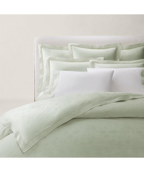 ラルフローレン　ボックスシーツ　クィーンサイズ RALPH LAUREN HOME ベッド 寝具 オーガニック コットン