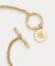 ゴールドプレーテッド ロゴ チャーム ネックレス