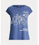 コットンブレンド ジャージー グラフィック Tシャツ