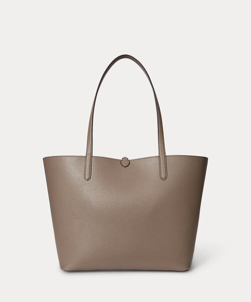 フェイクレザー ラージ リバーシブル トート バッグ｜ローレン ラルフ