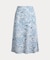 ペイズリー クレープ ミディ スカート