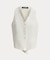 リネンブレンド ツイル ベスト