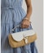 ストローレザー ミディアム Tasha イーストウエスト バッグ