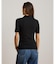 リブニット エルボースリーブ ポロ Tシャツ