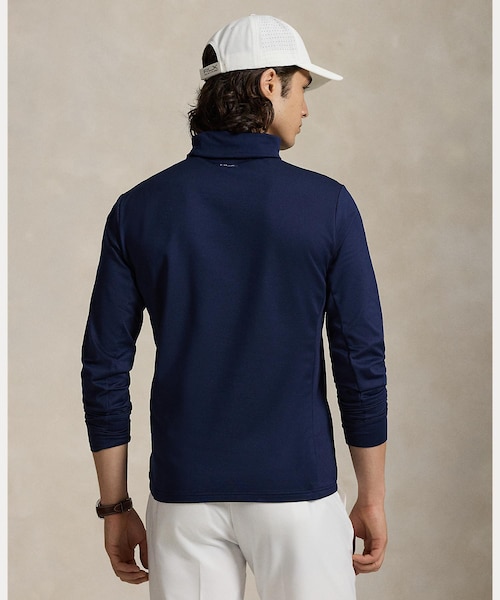 RLX）パフォーマンス ピケ モックネック｜ポロ ゴルフ アールエル