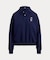 （RLX）Polo ベア フリース ロングスリーブ ポロシャツ