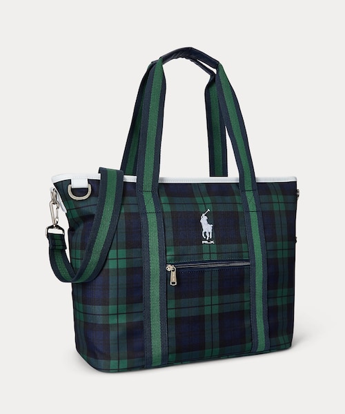 POLO ゴルフバッグ チェック柄 RLX）チェック ゴルフ バッグ｜ポロ ゴルフ アールエルエックス ゴルフ