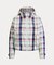 （RLX）チェック フーデッド レイン ジャケット
