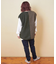 【再入荷】WEB限定 ウエストリブ デニム サルエルパンツ