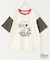 PEANUTS ( ピーナッツ ) スヌーピー OE天竺 パウダー加工 プリント Tシャツ