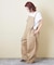 【人気アイテムが再入荷】ツイル ビッグ サロペット