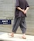 evo. (エボ) ギンガムチェック 立体 ポケット イージー コクーンパンツ