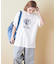 32/-天竺 オゾン加工 ロゴプリント ビッグ Tシャツ