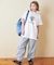 32/-天竺 オゾン加工 ロゴプリント ビッグ Tシャツ