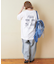 32/-天竺 オゾン加工 ロゴプリント ビッグ Tシャツ
