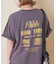 32/-天竺 オゾン加工 ロゴプリント ビッグ Tシャツ