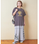 32/-天竺 オゾン加工 ロゴプリント ビッグ Tシャツ