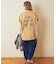 32/-天竺 オゾン加工 ロゴプリント ビッグ Tシャツ