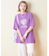 32/-天竺 オゾン加工 ロゴプリント ビッグ Tシャツ