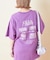 32/-天竺 オゾン加工 ロゴプリント ビッグ Tシャツ