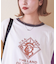 32/-天竺 オゾン加工 ロゴプリント ビッグ Tシャツ