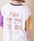 32/-天竺 オゾン加工 ロゴプリント ビッグ Tシャツ