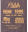 32/-天竺 オゾン加工 ロゴプリント ビッグ Tシャツ